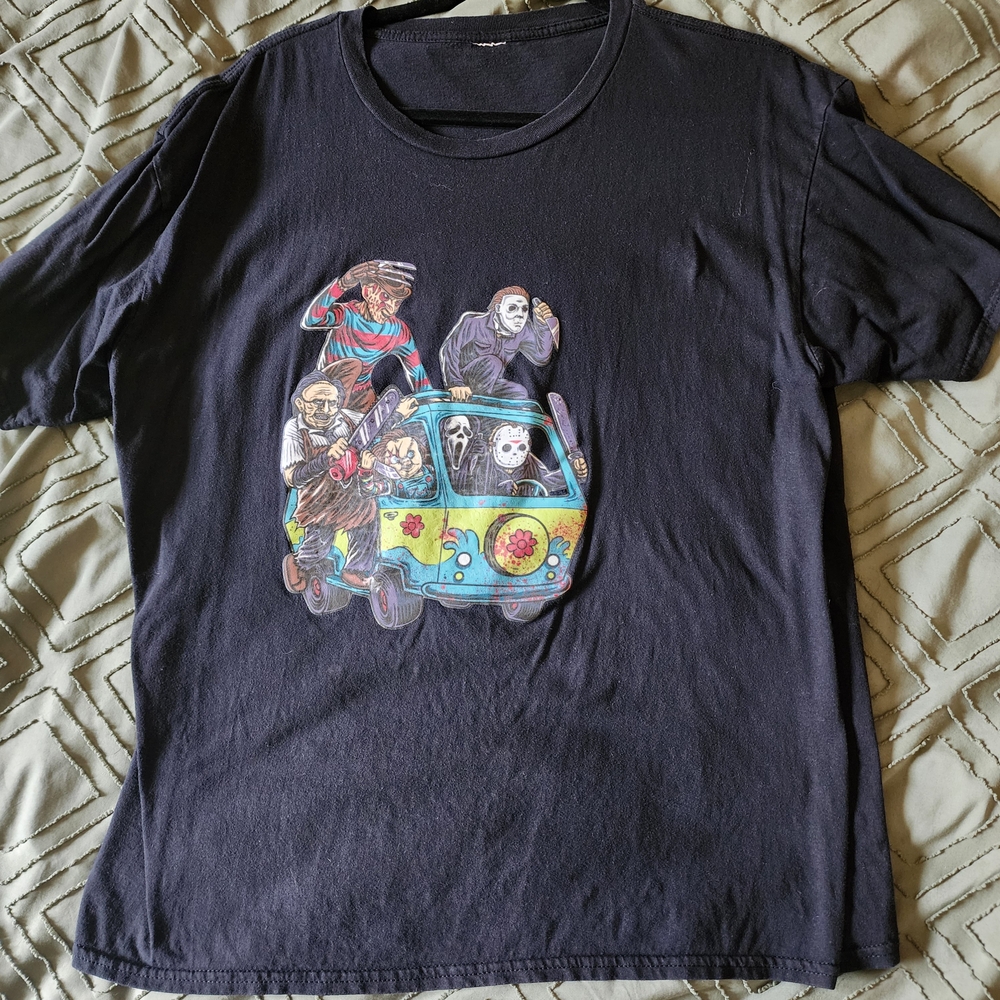 Black Graphic T-Shirt